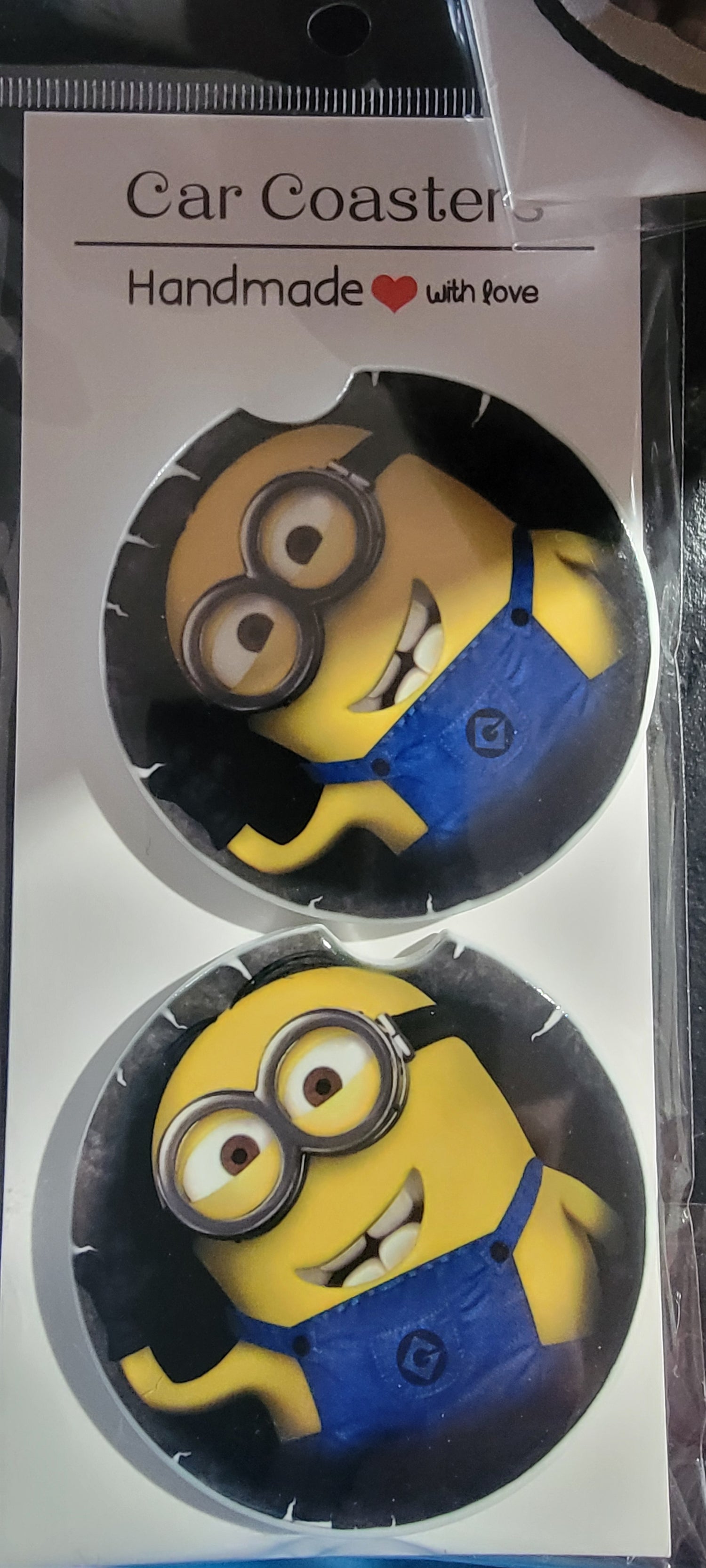 Ceramic car coasters