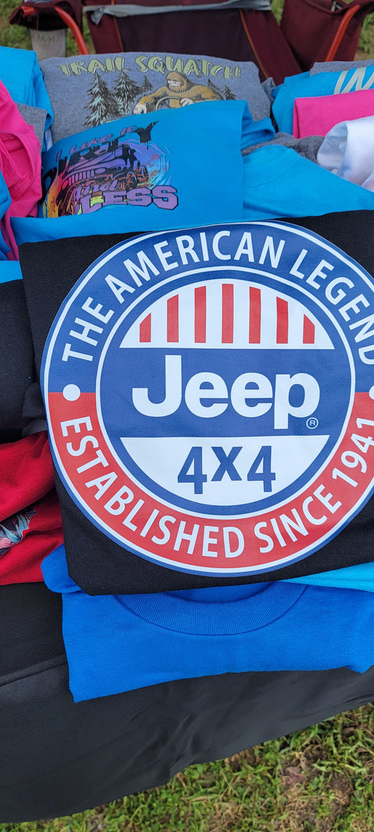 The American legend jeep