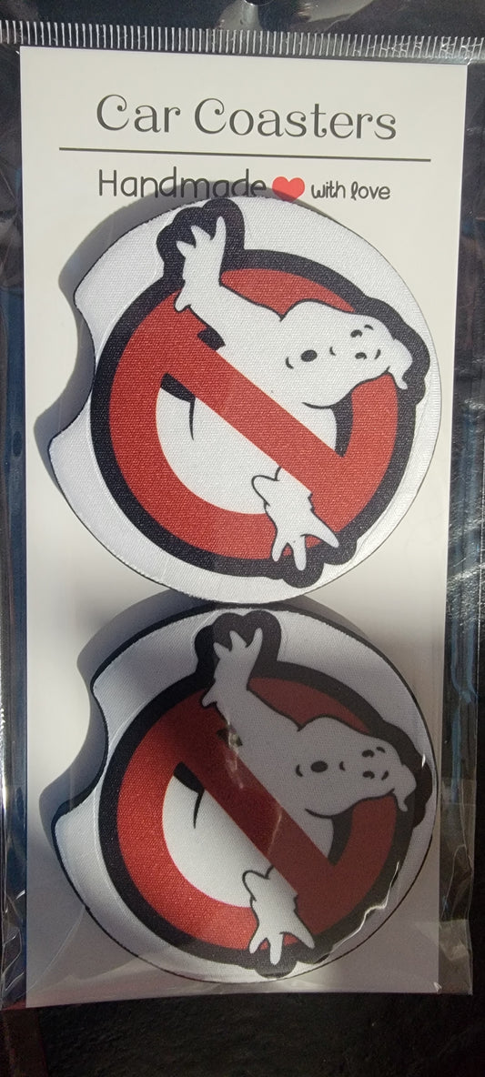 Ghostbusters car coaster 2.75